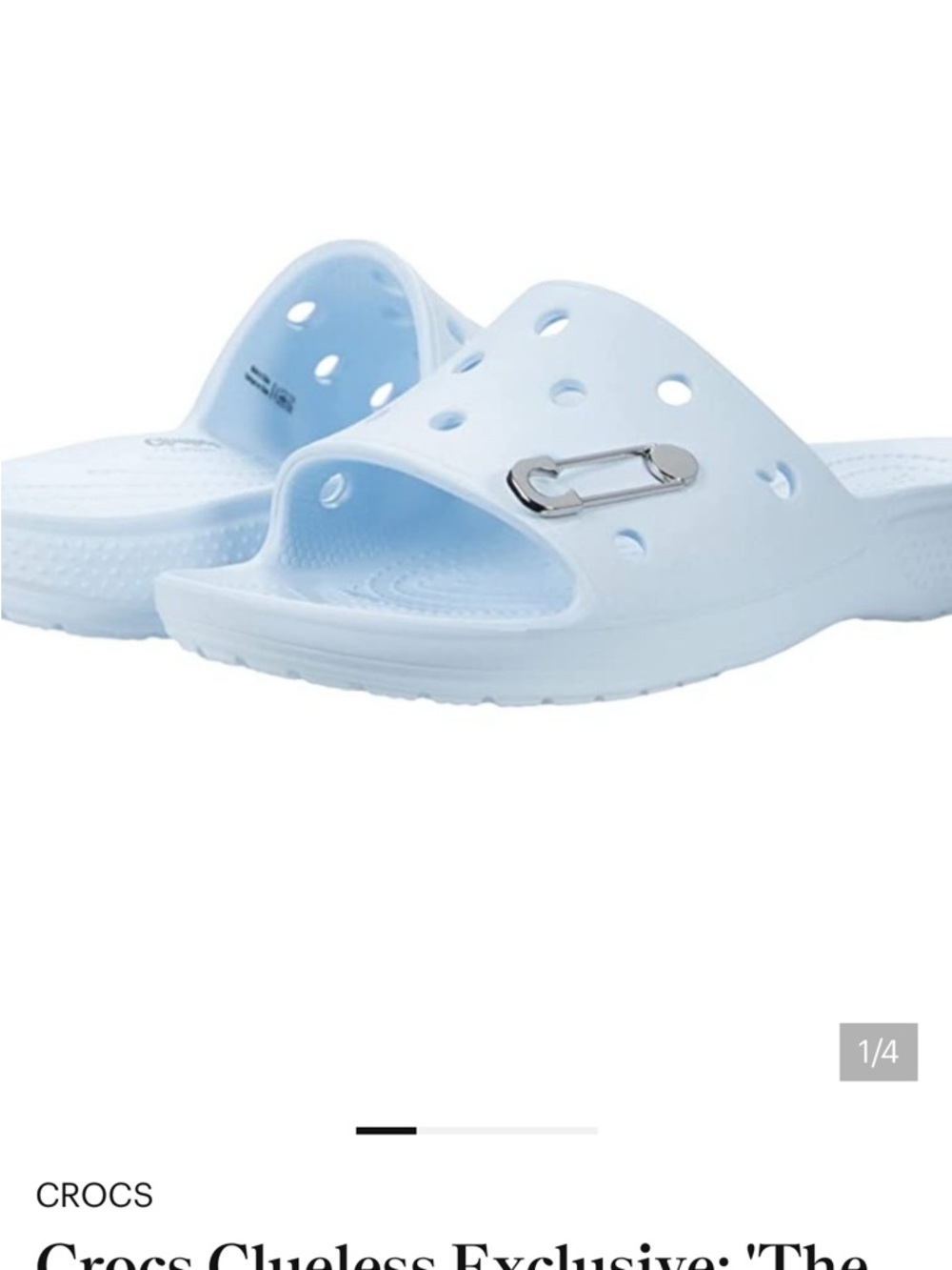 CROCS Clueless Slide “Tai”